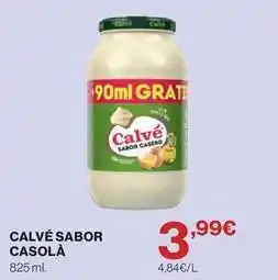 Hipercor Calvé - sabor casolà oferta