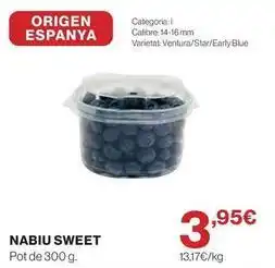 Hipercor Origen - nabiu sweet oferta