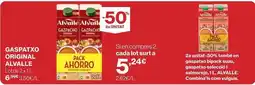 El Corte Inglés Alvalle - gaspatxo original oferta