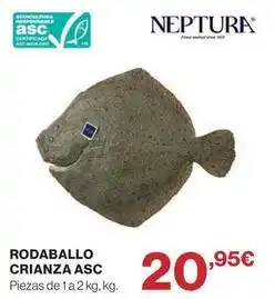 El Corte Inglés Rodaballo crianza asc oferta