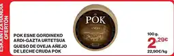 El Corte Inglés Pok - queso de oveja añejo de leche cruda oferta