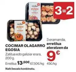 El Corte Inglés Cocimar - cocimar olagarro oferta