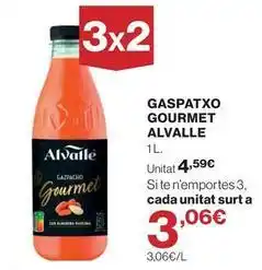 El Corte Inglés Alvalle - gaspatxo gourmet oferta