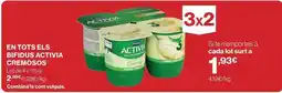 El Corte Inglés Danone - en tots els bifidus activia cremosos oferta