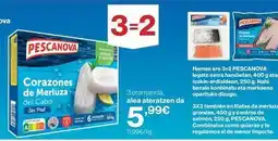 El Corte Inglés Pescanova - corazones de merluza oferta