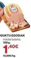 El Corte Inglés Egosiak oferta