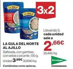 El Corte Inglés La gula del norte - la gula del norte al ajillo oferta