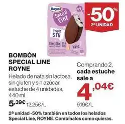 El Corte Inglés Special - bombon line oferta