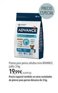 Advance - pienso para perros adultos mini pollo