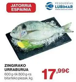 El Corte Inglés Zingirako oferta