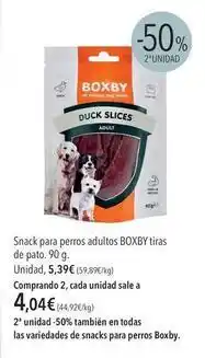 El Corte Inglés Duck - snack para perros adultos tiras de pato oferta