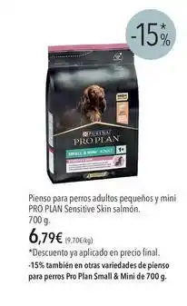 El Corte Inglés Pro plan - pienso para perros adultos pequenos y mini oferta