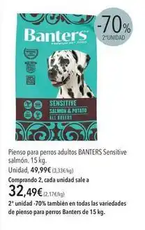 El Corte Inglés El corte inglés - pienso para perros adultos sensitive salmon oferta