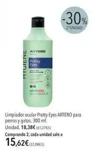 El Corte Inglés Artero - limpiador ocular pretty eyes para perros y gatos oferta