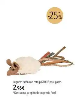 El Corte Inglés Karlie - juguete ratón con catnpir para gatos oferta