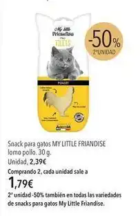 El Corte Inglés El corte inglés - snack para gatos lomo pollo oferta