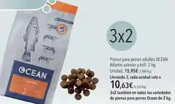 El Corte Inglés Free - pienso para perros adultos ocean atlantic salmón y grill oferta