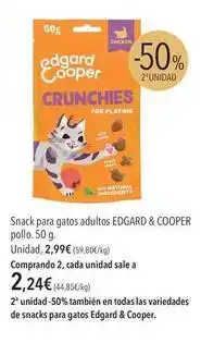 El Corte Inglés Snack - para gatos adultos pollo oferta