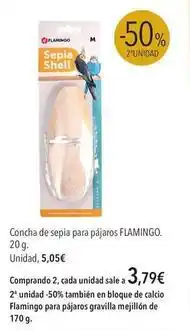 El Corte Inglés Flamingo - concha de sepia para pláros oferta