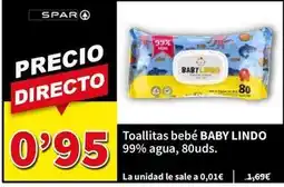 SPAR Spar - toallitas bebé baby oferta