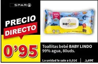 Spar - toallitas bebé baby