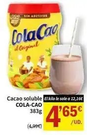 SPAR Cola cao - cacao soluble oferta
