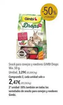 El Corte Inglés Gimi - snack para conejos y roedores oferta