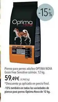 El Corte Inglés Nova - pienso para perros adultos oceanica oferta