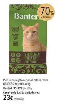 El Corte Inglés El corte inglés - pienso para gatos adultos esterilizados oferta