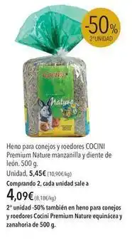 El Corte Inglés Premium - heno para conejos y roedores oferta