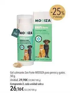 El Corte Inglés Relax - gel calmante zen forte para perros y gatos oferta