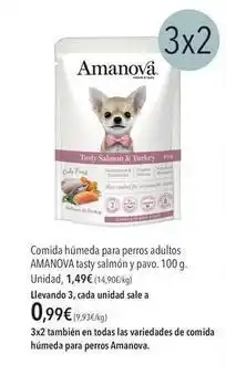 El Corte Inglés Amanova - comida húmeda para perros adultos oferta