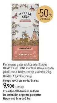 El Corte Inglés Bone - pienso para gatos adultos esterilizados oferta