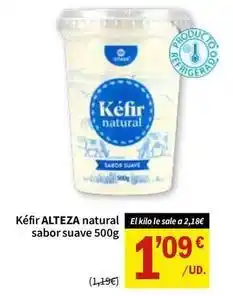 SPAR Alteza - kefir natural sabor suave oferta