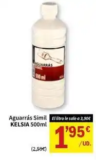 SPAR Aguarrás simil oferta