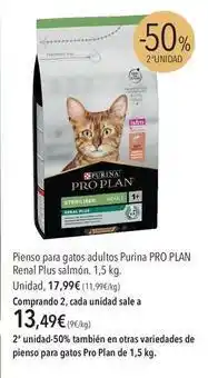 El Corte Inglés Purina - pienso para gatos adultos oferta