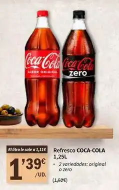 SPAR Coca-cola - refresco oferta