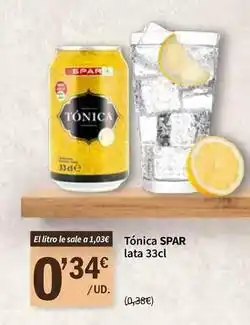 SPAR Spar - tonica oferta