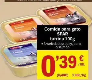 SPAR Spar - comida para gato oferta