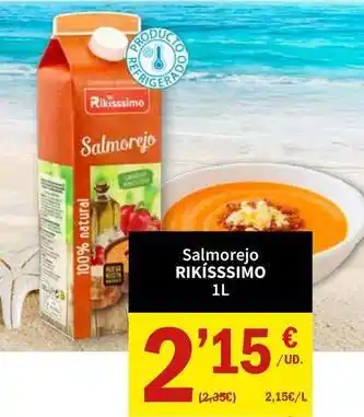 SPAR Rikisssimo - salmorejo oferta