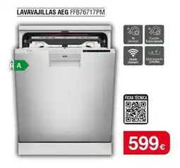 Milar Aeg - lavavajillas ffb76717pm oferta