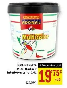 SPAR Pintura mate oferta