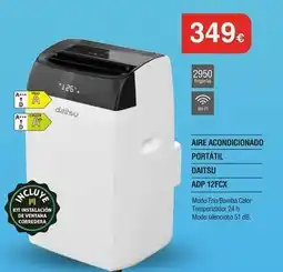 Milar Daitsu - acondicionado portátil adp 12fcx oferta