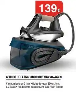 Milar Rowenta - centro de planchado vr7444f0 oferta