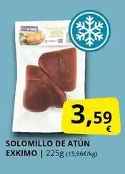 Supermercados MAS Exkimo - solomillo de atún oferta
