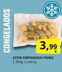 Supermercados MAS Atun empanado oferta