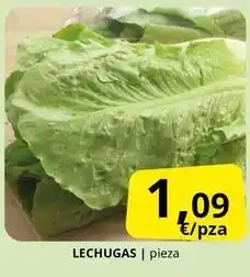 Supermercados MAS Lechugas oferta