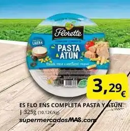 Supermercados MAS Florette - es flo ens completa pasta yatun oferta