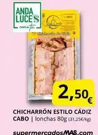 Supermercados MAS Anda - chicharron estilo cádiz oferta