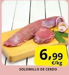 Supermercados MAS Solomillo de cerdo oferta